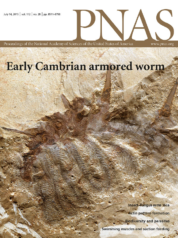 PNAS: Volume 112, Number 28 cover