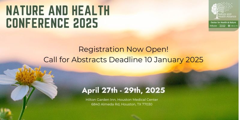 Nature and Health Conference Banner